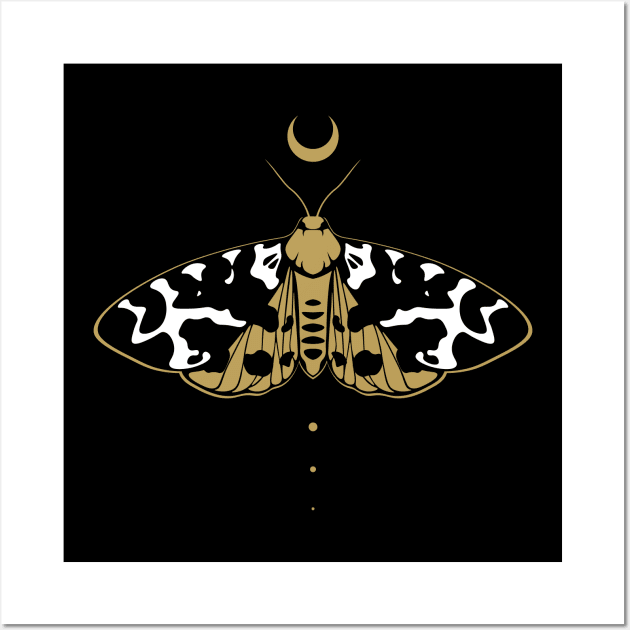 Garden Tiger Moth Wall Art by masha